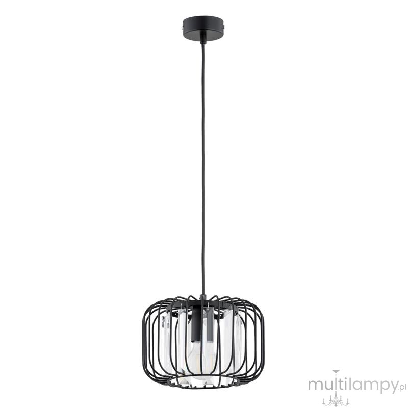 Lexa lampa wisząca E27 czarna 61258