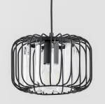 Lexa lampa wisząca E27 czarna 61258