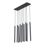 Ferro lampa wisząca 10xG9 czarna 11489