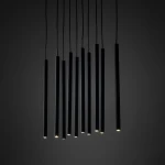 Ferro lampa wisząca 10xG9 czarna 11489
