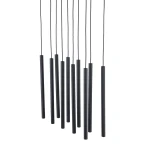 Ferro lampa wisząca 10xG9 czarna 11489