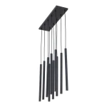 Ferro lampa wisząca 10xG9 czarna 11489