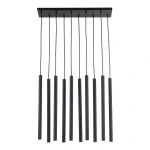Ferro lampa wisząca 10xG9 czarna 11489