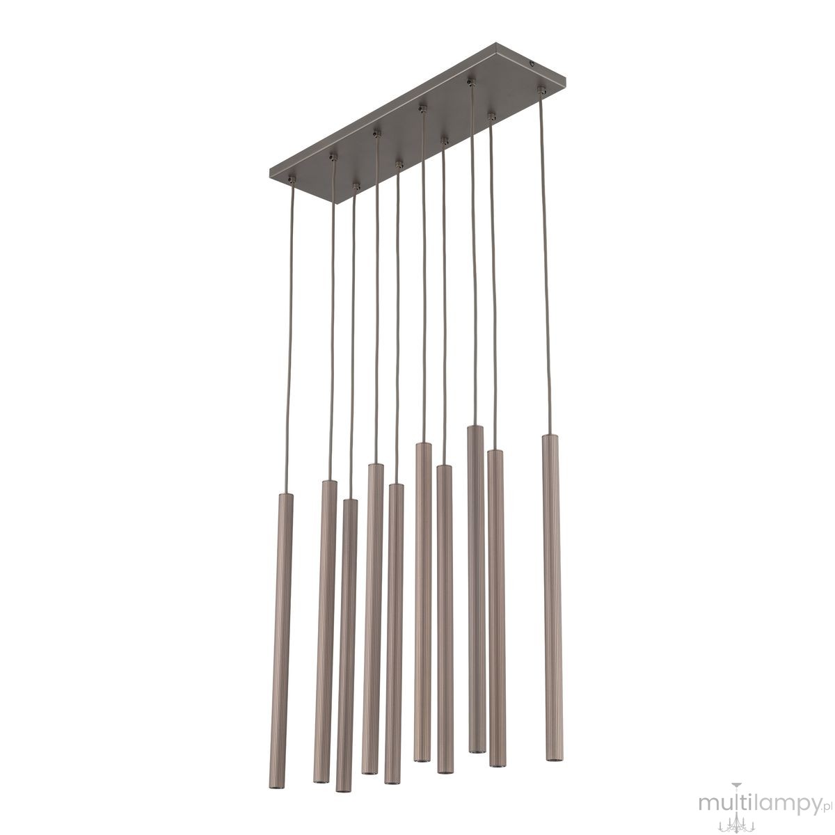 Ferro lampa wisząca 10xG9 brązowa 11490