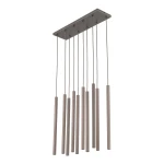 Ferro lampa wisząca 10xG9 brązowa 11490