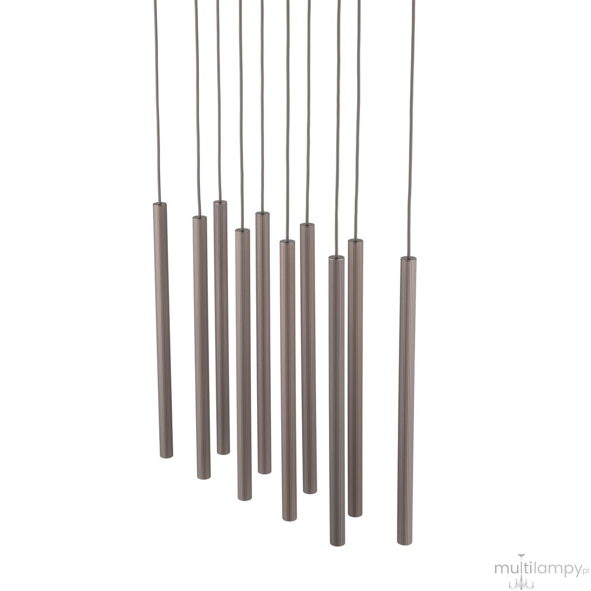 Ferro lampa wisząca 10xG9 brązowa 11490