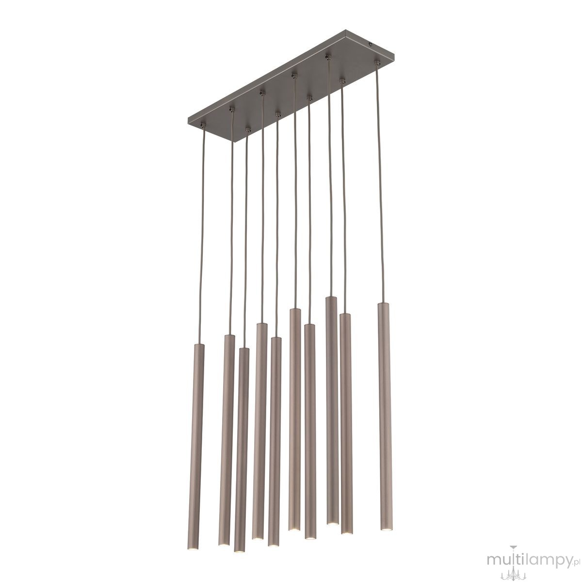 Ferro lampa wisząca 10xG9 brązowa 11490