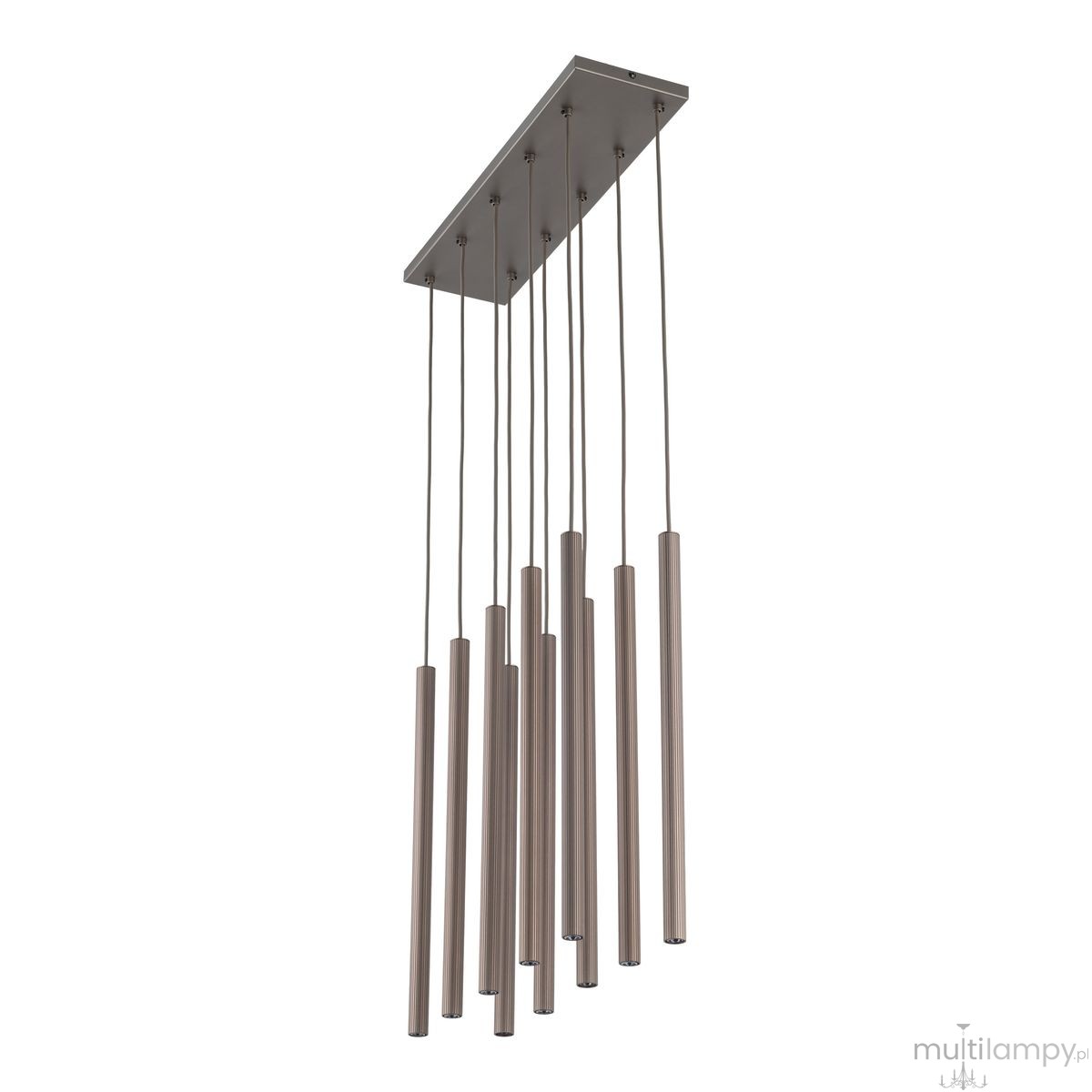 Ferro lampa wisząca 10xG9 brązowa 11490