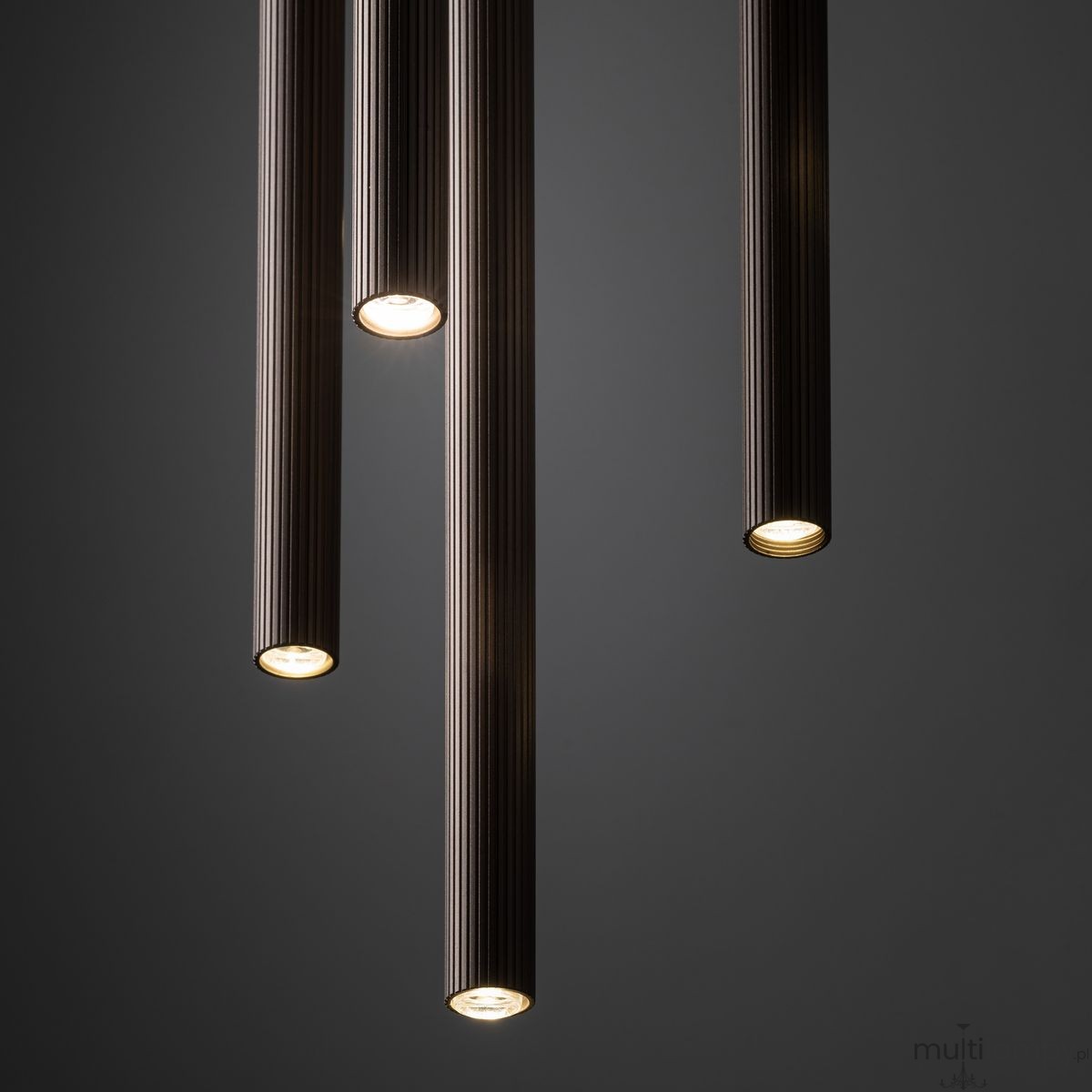 Ferro lampa wisząca 10xG9 brązowa 11493