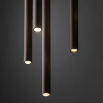 Ferro lampa wisząca 10xG9 brązowa 11493