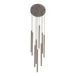 Ferro lampa wisząca 10xG9 brązowa 11493