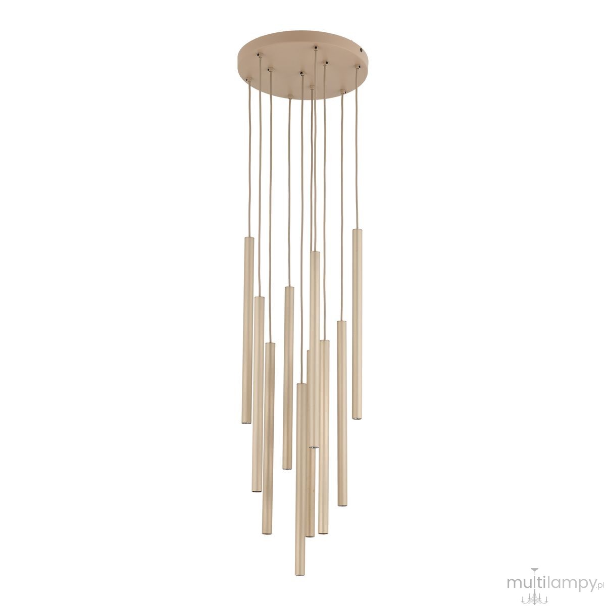 Ferro lampa wisząca 10xG9 szampański beż 11494