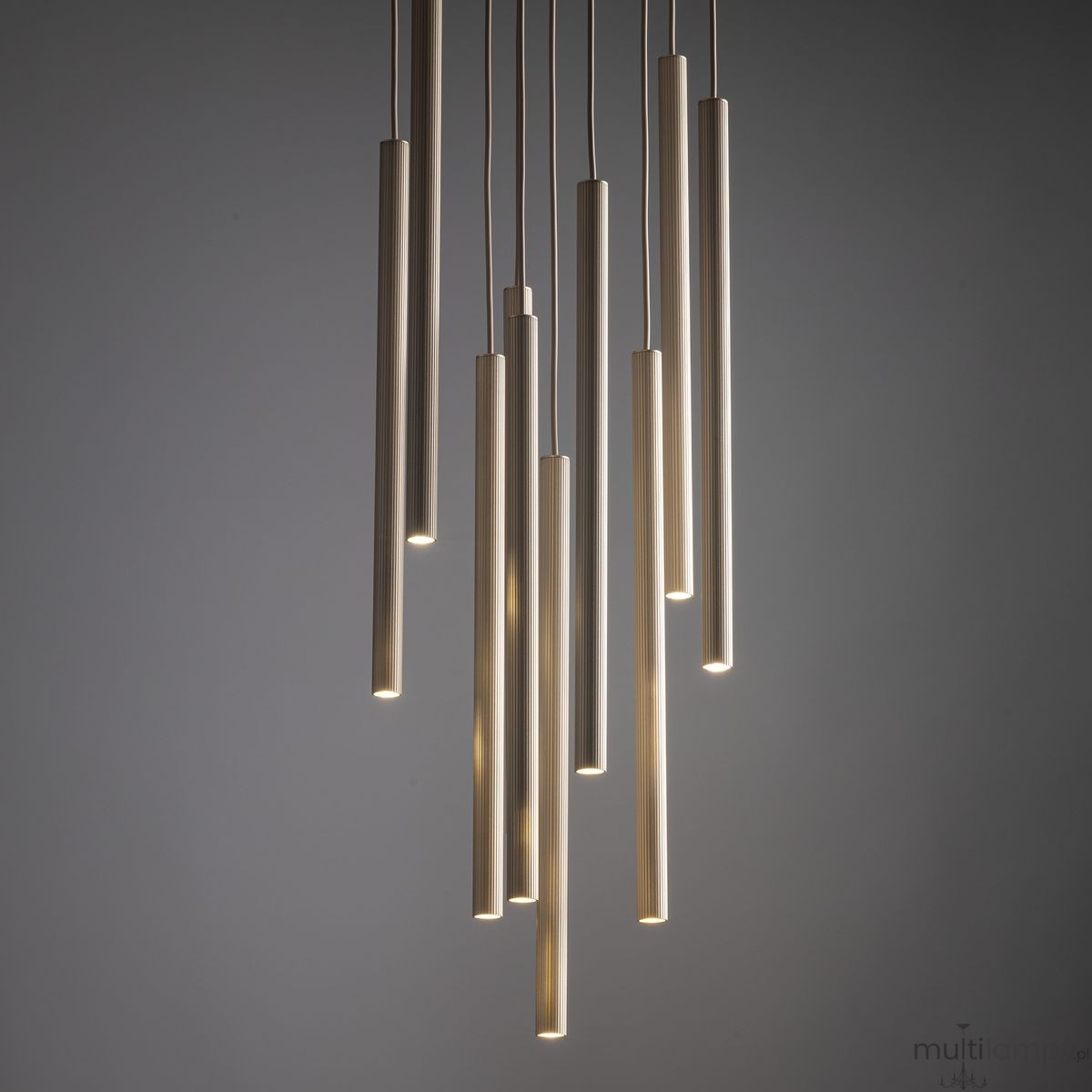 Ferro lampa wisząca 10xG9 szampański beż 11494