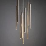 Ferro lampa wisząca 10xG9 szampański beż 11494