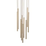 Ferro lampa wisząca 10xG9 szampański beż 11494