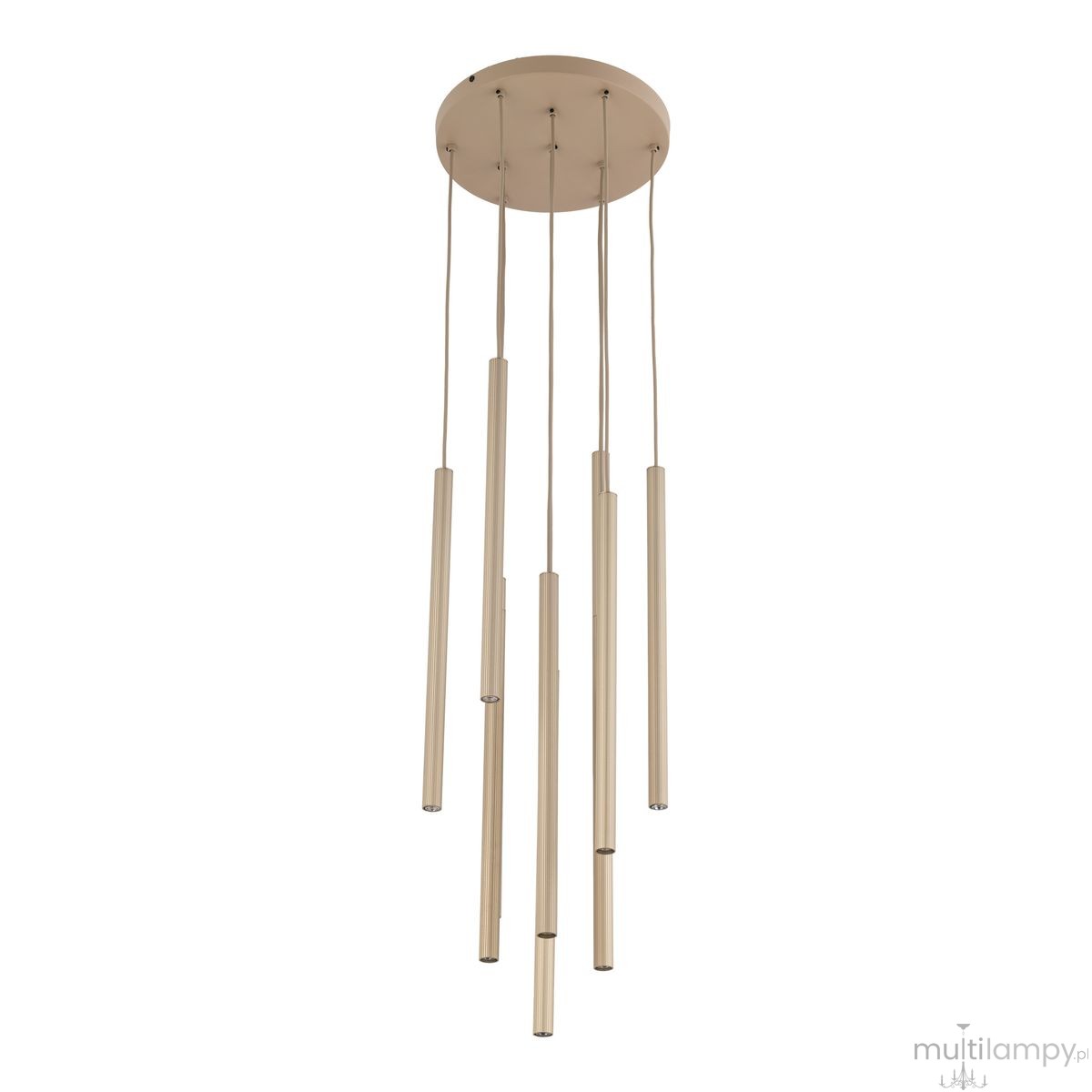 Ferro lampa wisząca 10xG9 szampański beż 11494
