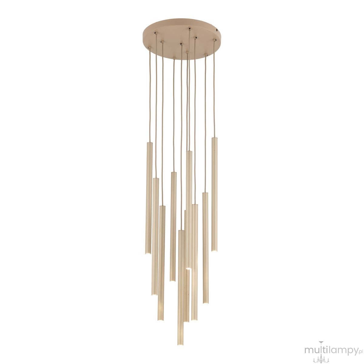 Ferro lampa wisząca 10xG9 szampański beż 11494