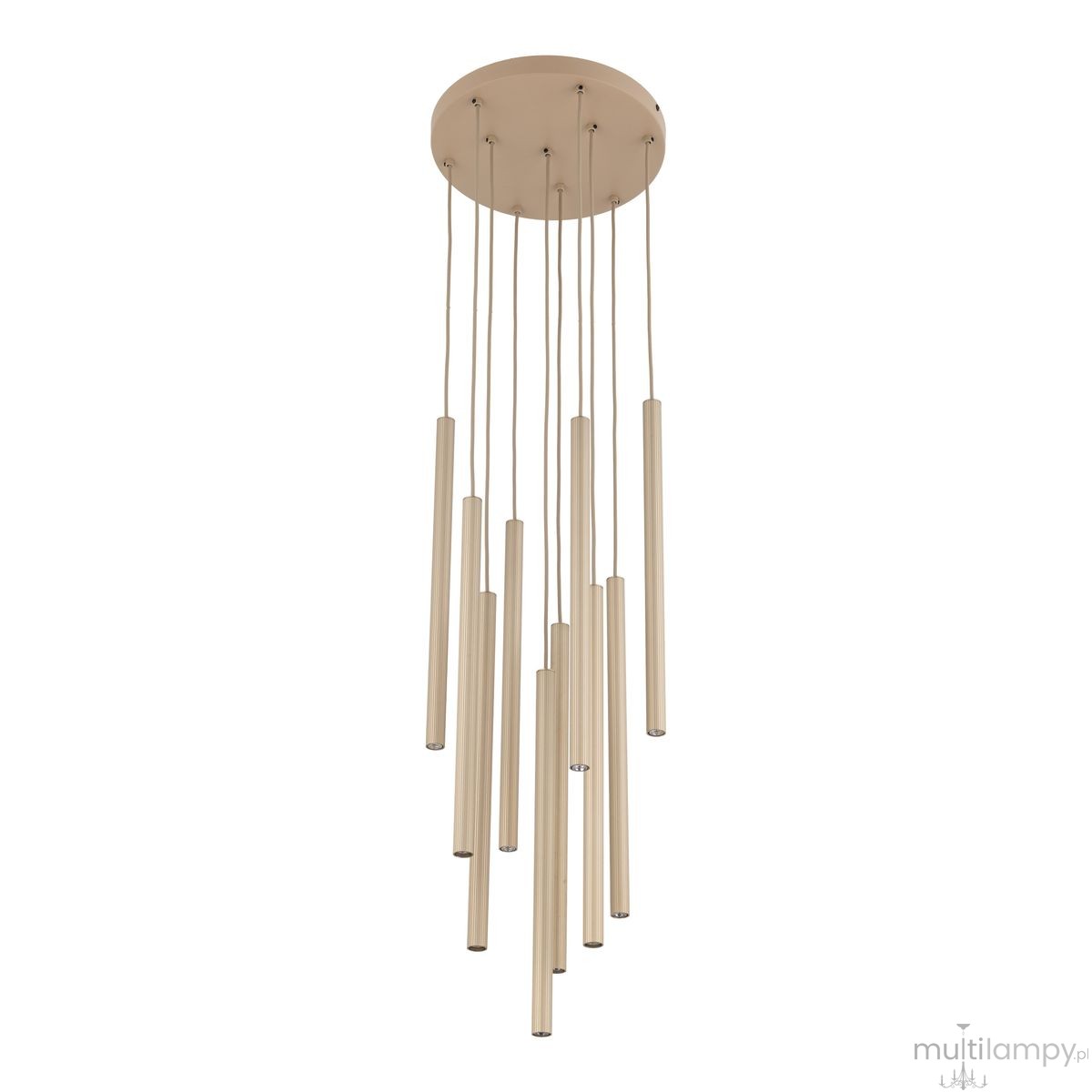 Ferro lampa wisząca 10xG9 szampański beż 11494