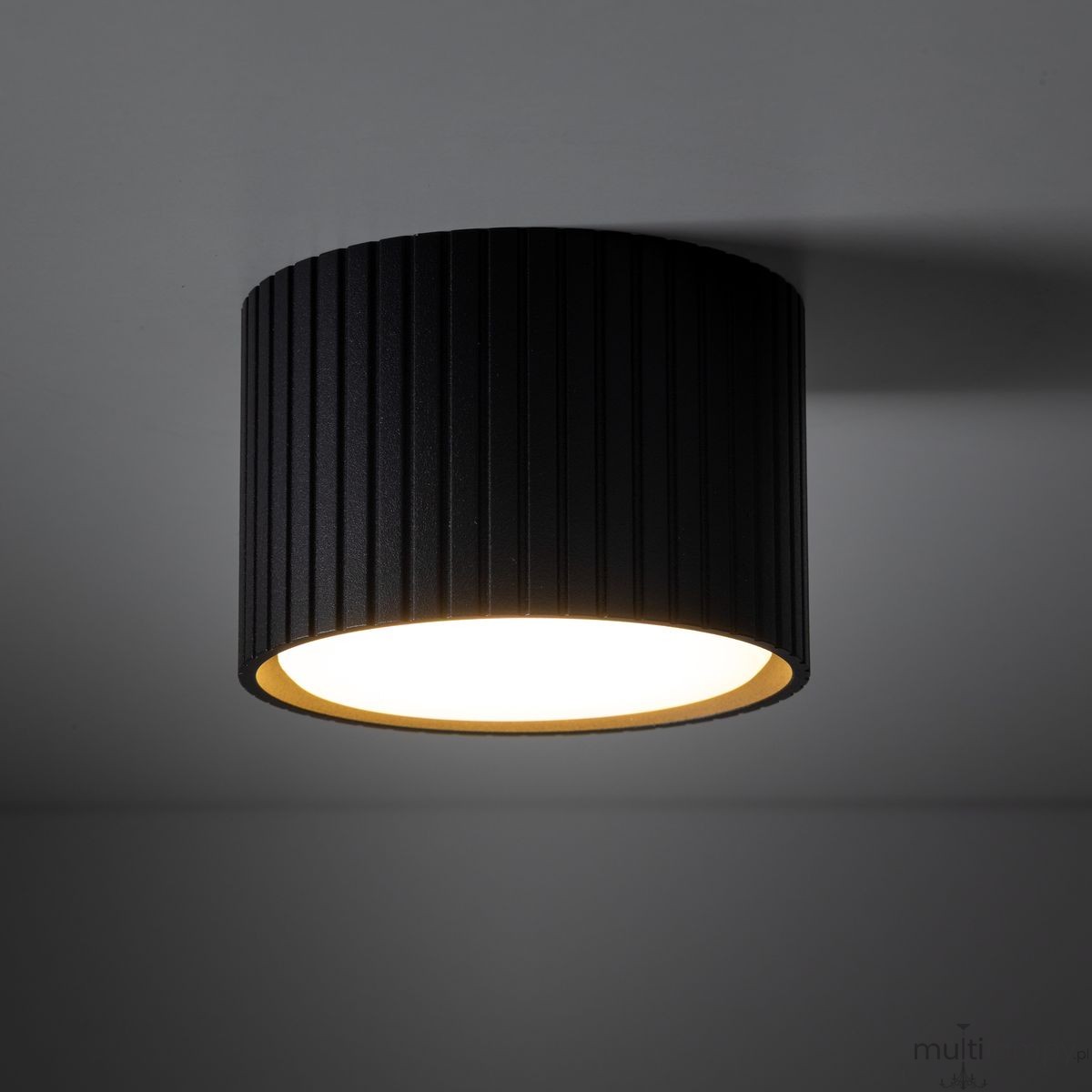 Ferro lampa sufitowa 1xGX53 czarna 11655