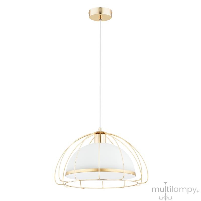 Nersy lampa wisząca E27 złota 61347