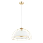 Nersy lampa wisząca E27 złota 61347
