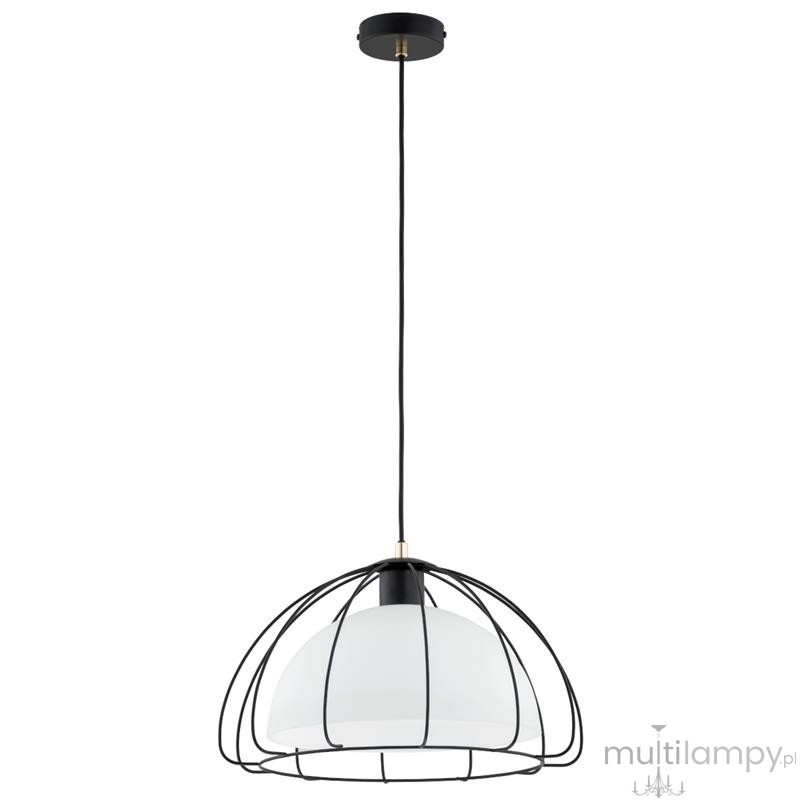 Nersy lampa wisząca E27 czarna 61351