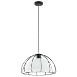 Nersy lampa wisząca E27 czarna 61351