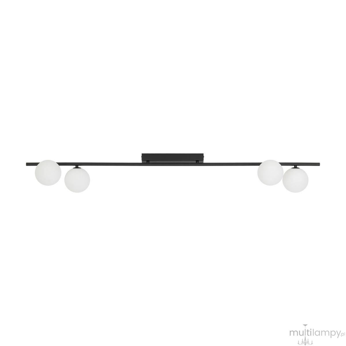 Imelo lampa sufitowa 4xG9 czarna 11477
