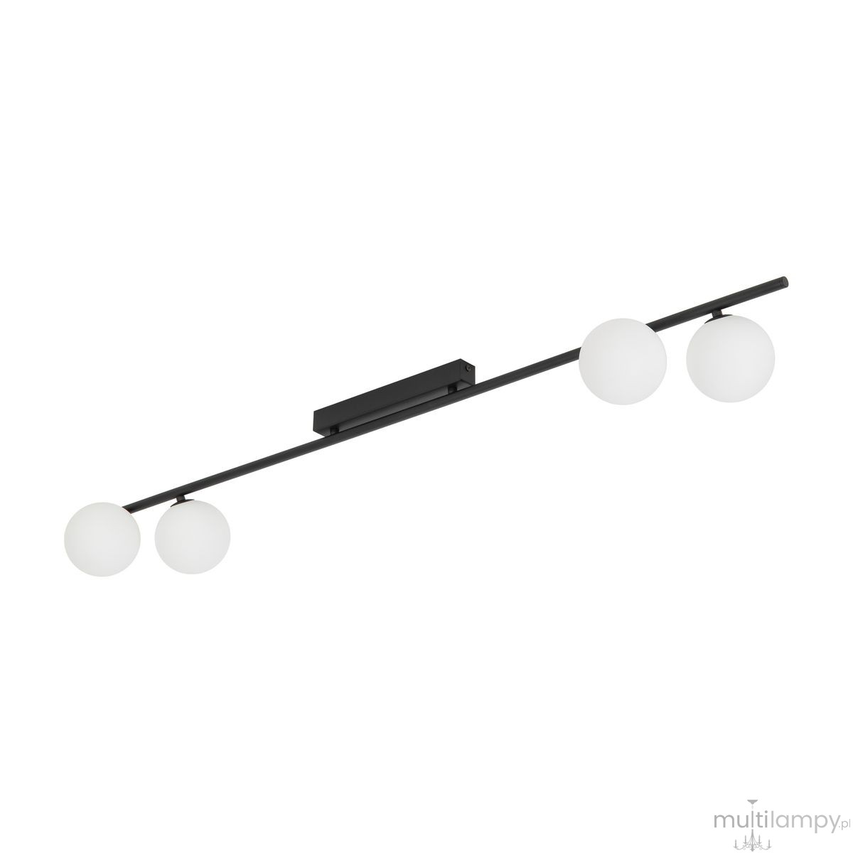 Imelo lampa sufitowa 4xG9 czarna 11477