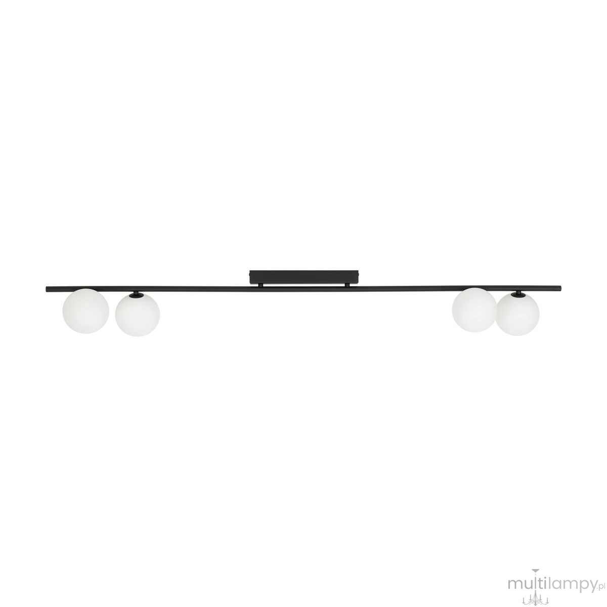Imelo lampa sufitowa 4xG9 czarna 11477