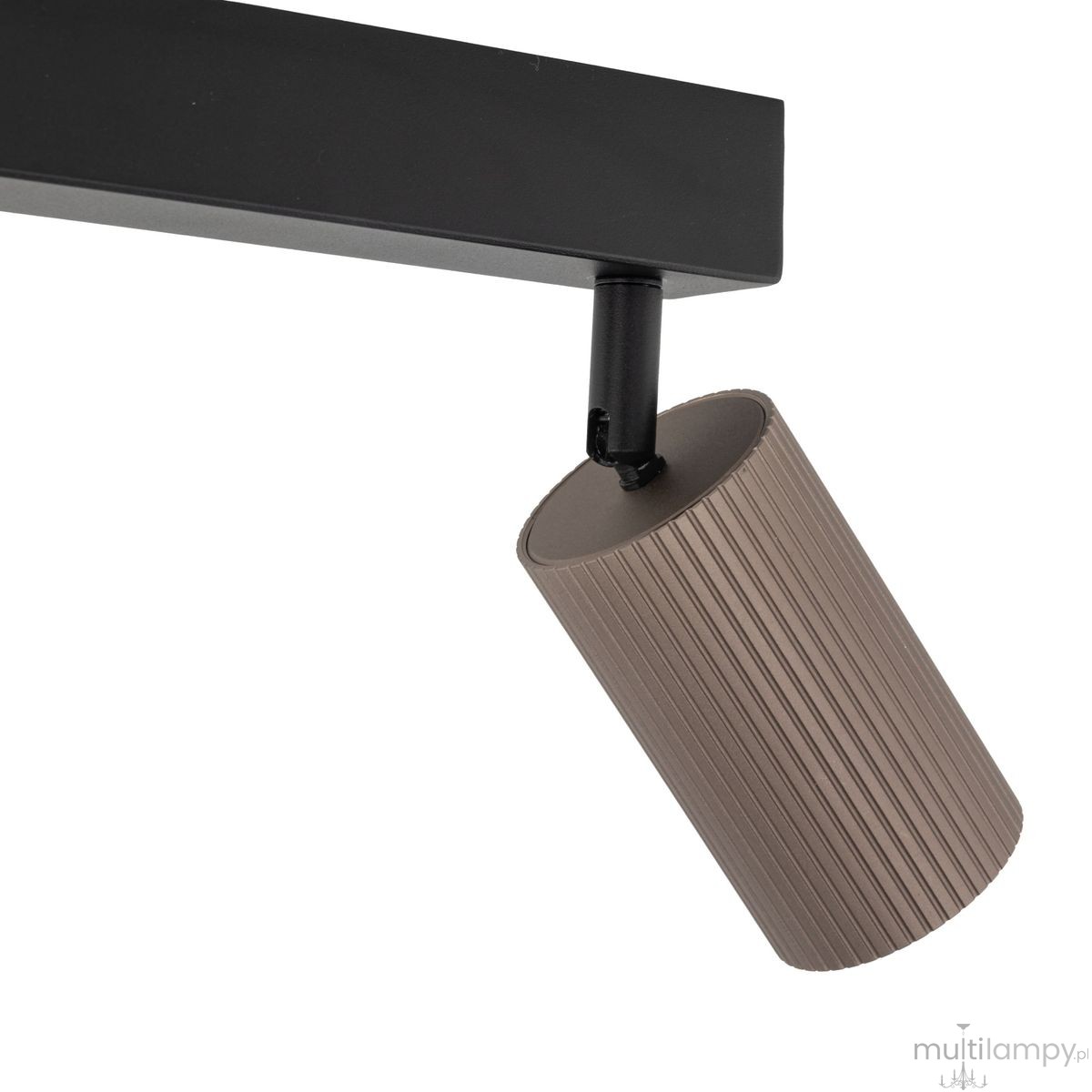 Tune lampa sufitowa (spot) 2xGU10 czarna/brąz 16147