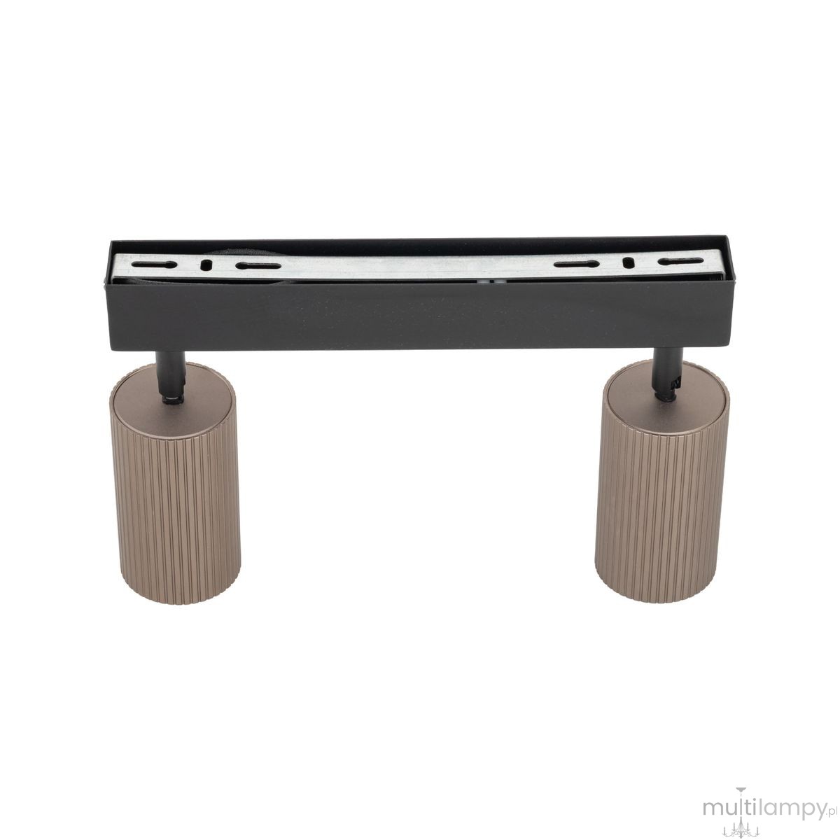 Tune lampa sufitowa (spot) 2xGU10 czarna/brąz 16147