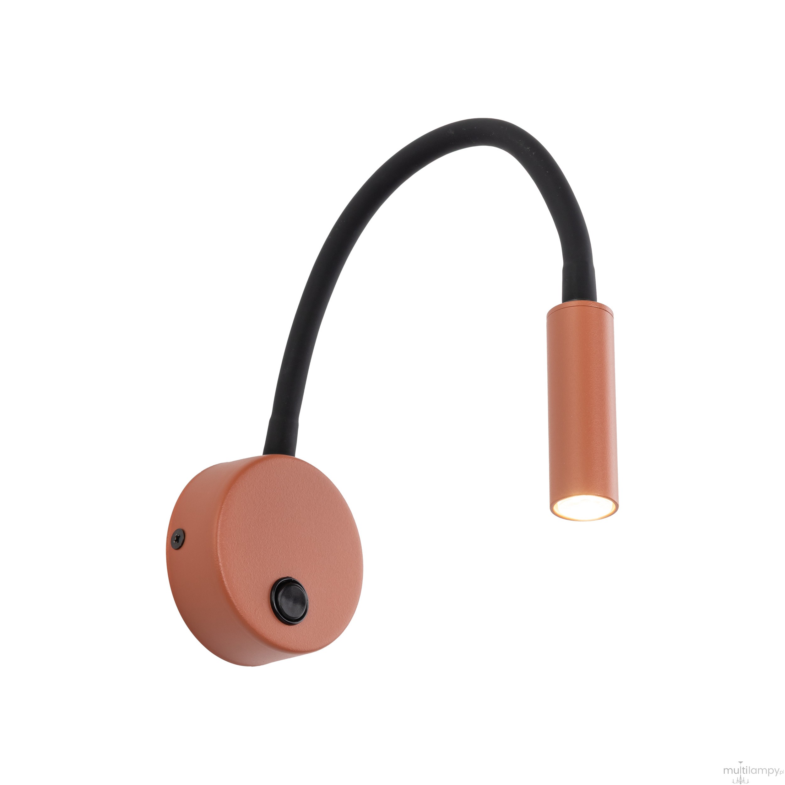 Lagos kinkiet 1xG9 ceglany 11448