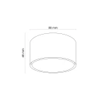 Top lampa sufitowa 1xGX53 biała 11061