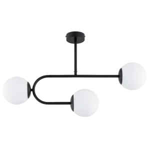 Stellar lampa sufitowa 3xE14 czarna 62527