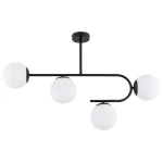 Stellar lampa sufitowa 4xE14 czarna 63311