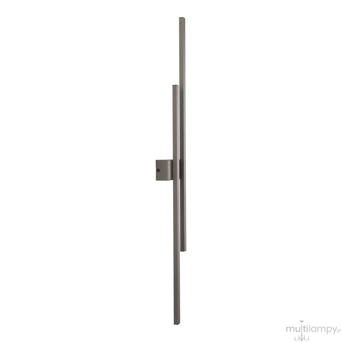 Flash kinkiet 2xLED 24W 3000K szarobrązowy 11401