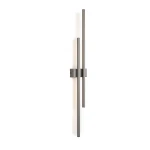 Flash kinkiet 2xLED 24W 3000K szarobrązowy 11401