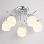 Ella lampa sufitowa 5xE27 chrom ML2763