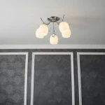 Ella lampa sufitowa 5xE27 chrom ML2763