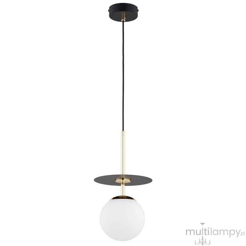 Qeency lampa wisząca E14 czarna biały 61496