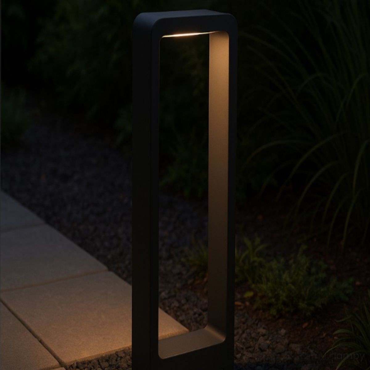 Arius H60 lampa ogrodowa stojąca 10W 3000K czarna 19000