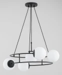 Urania lampa wisząca 5xE14 czarna 63310
