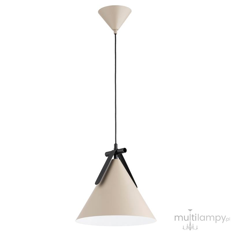 Felix lampa wisząca E27 beżowa czarna 61511