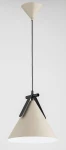 Felix lampa wisząca E27 beżowa czarna 61511