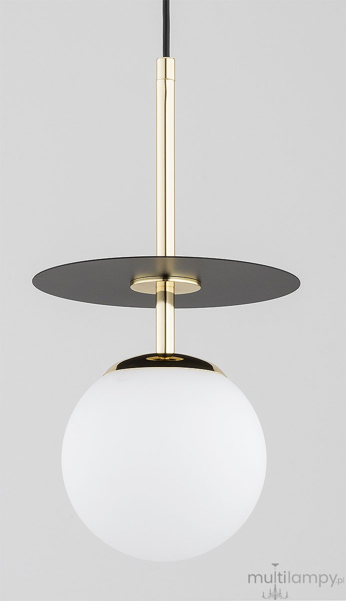 Qeency lampa wisząca E14 czarna biały 61496