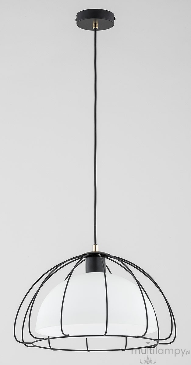 Nersy lampa wisząca E27 czarna 61351