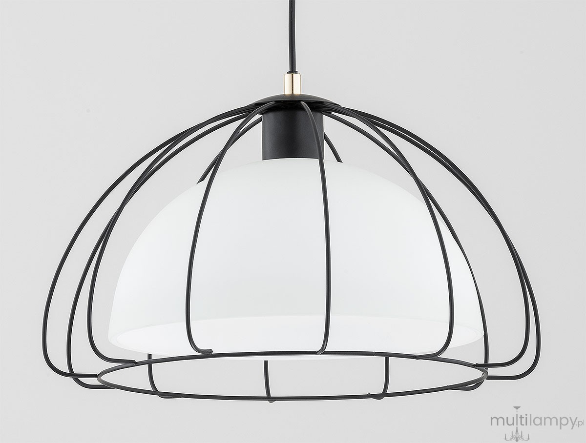 Nersy lampa wisząca E27 czarna 61351