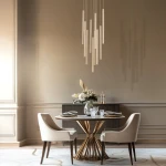 Ferro lampa wisząca 10xG9 szampański beż 11494