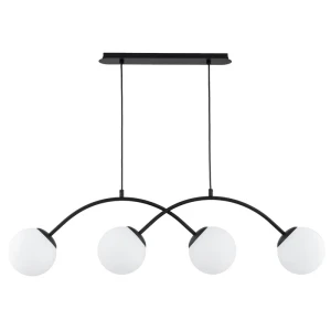 Bester lampa wisząca 4xE14 czarna biały 63403